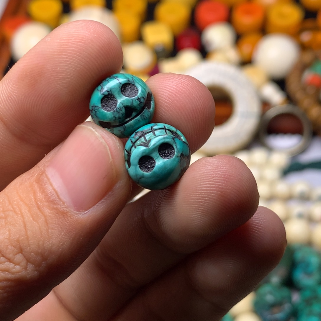 一***缘手工艺品琉璃藏传小元素