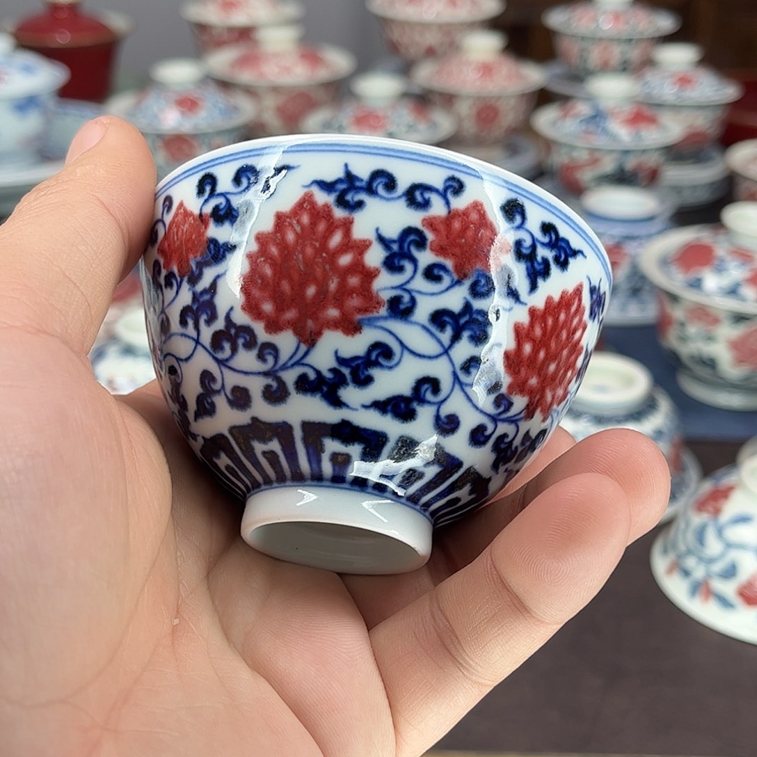 景德镇陶瓷青花釉里红