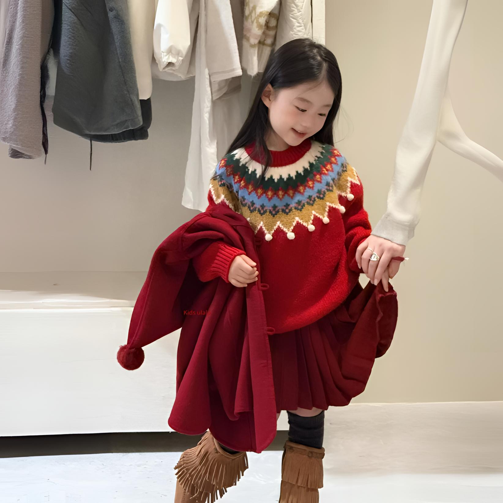 &苏珊&新款冬款1019手工钩花柔软气质洋气款毛衣