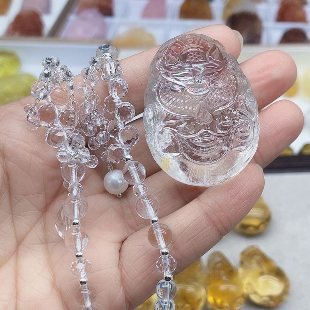 水晶吊坠(不含链)未镶嵌冷**魂