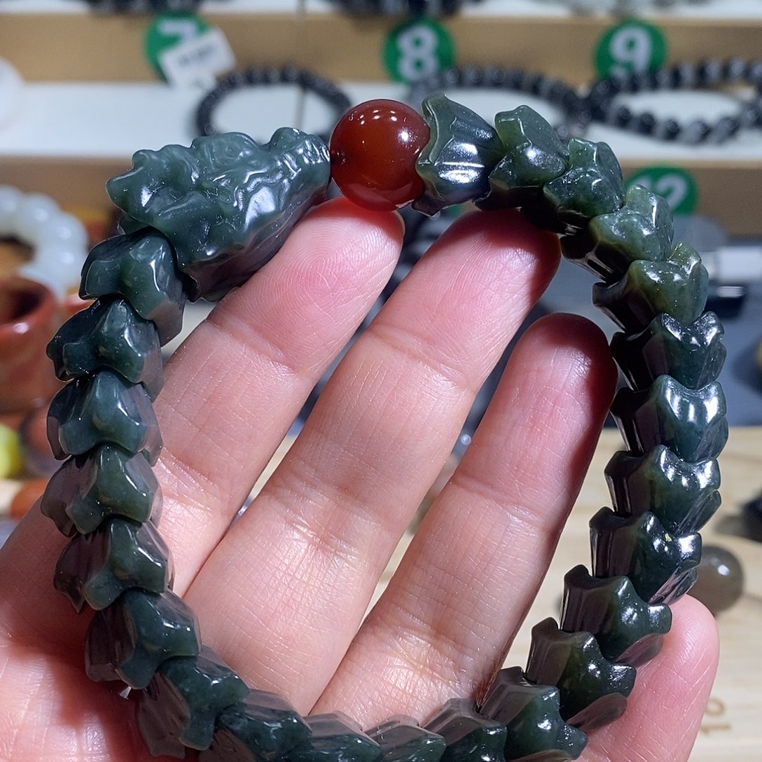 石英质玉未镶嵌手链