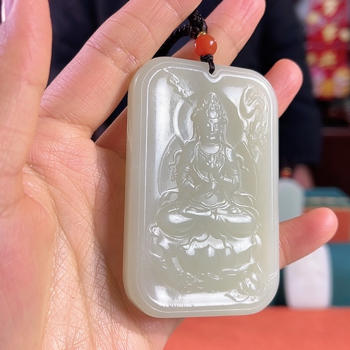 和田玉吊坠未镶嵌