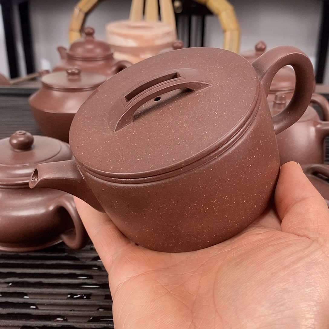 紫砂茶壶底槽清汗瓦容量260