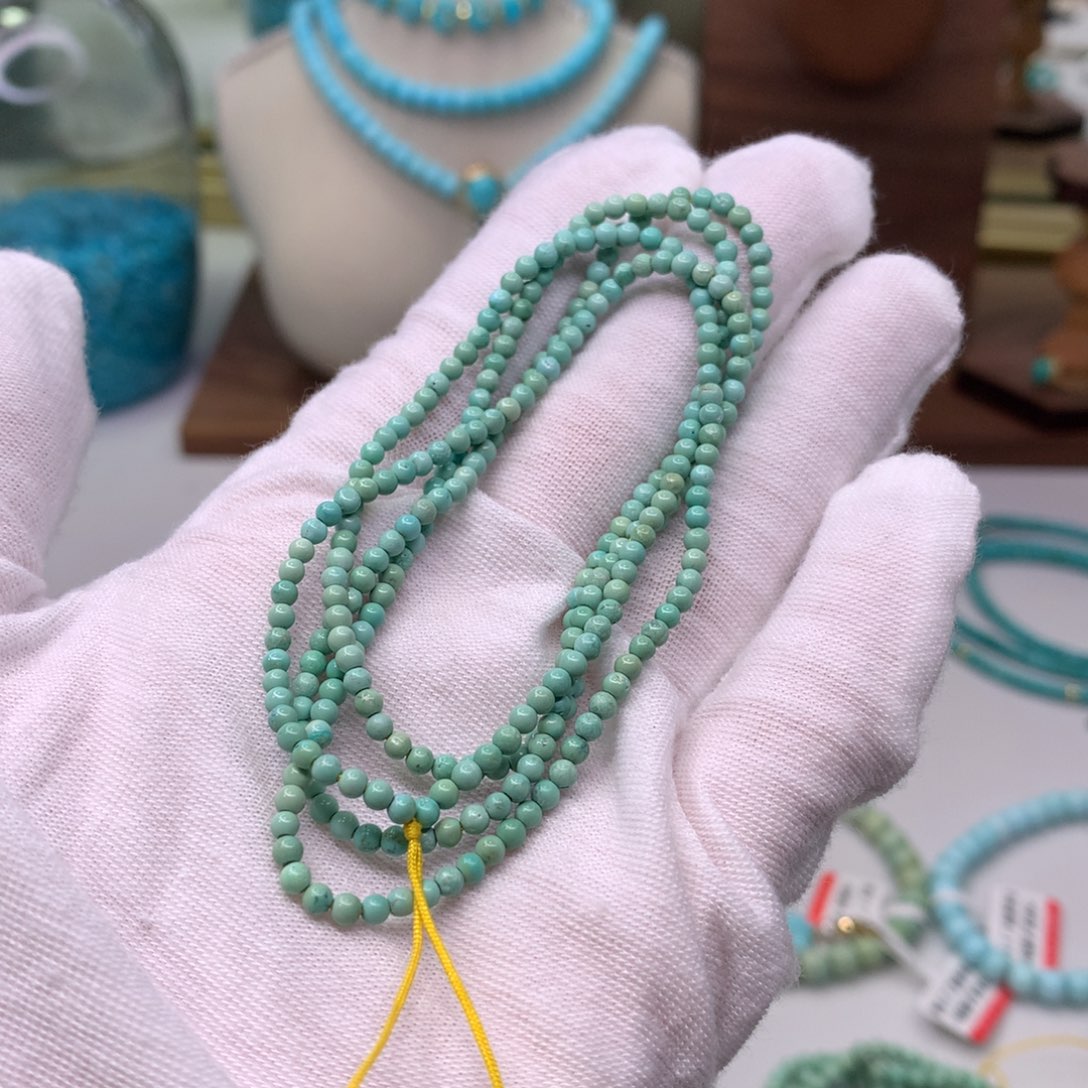 绿松石配饰未镶嵌开****美