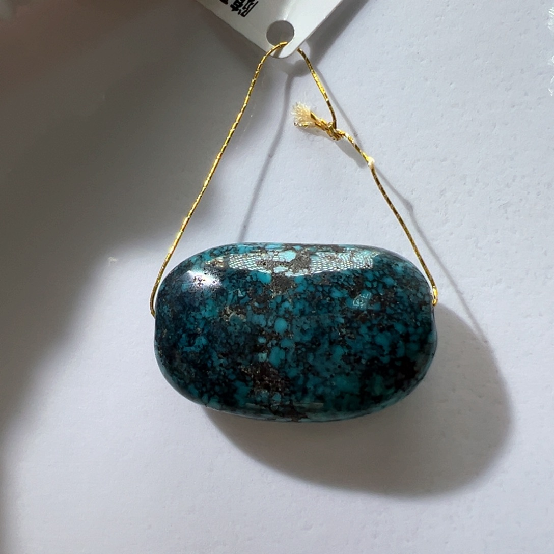 绿松石未镶嵌挂件