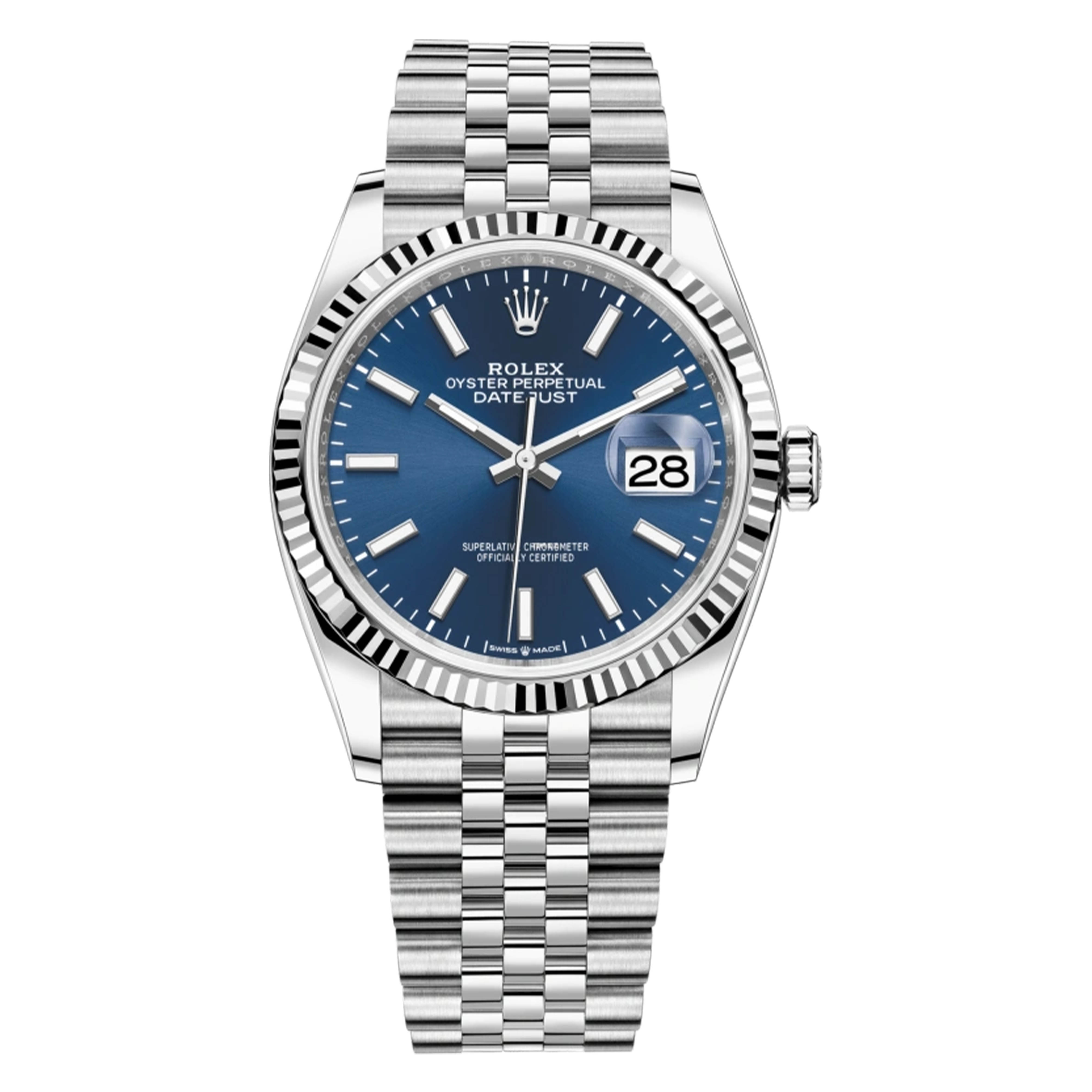 99新 Rolex/劳力士 /126234蓝条日志/36mm