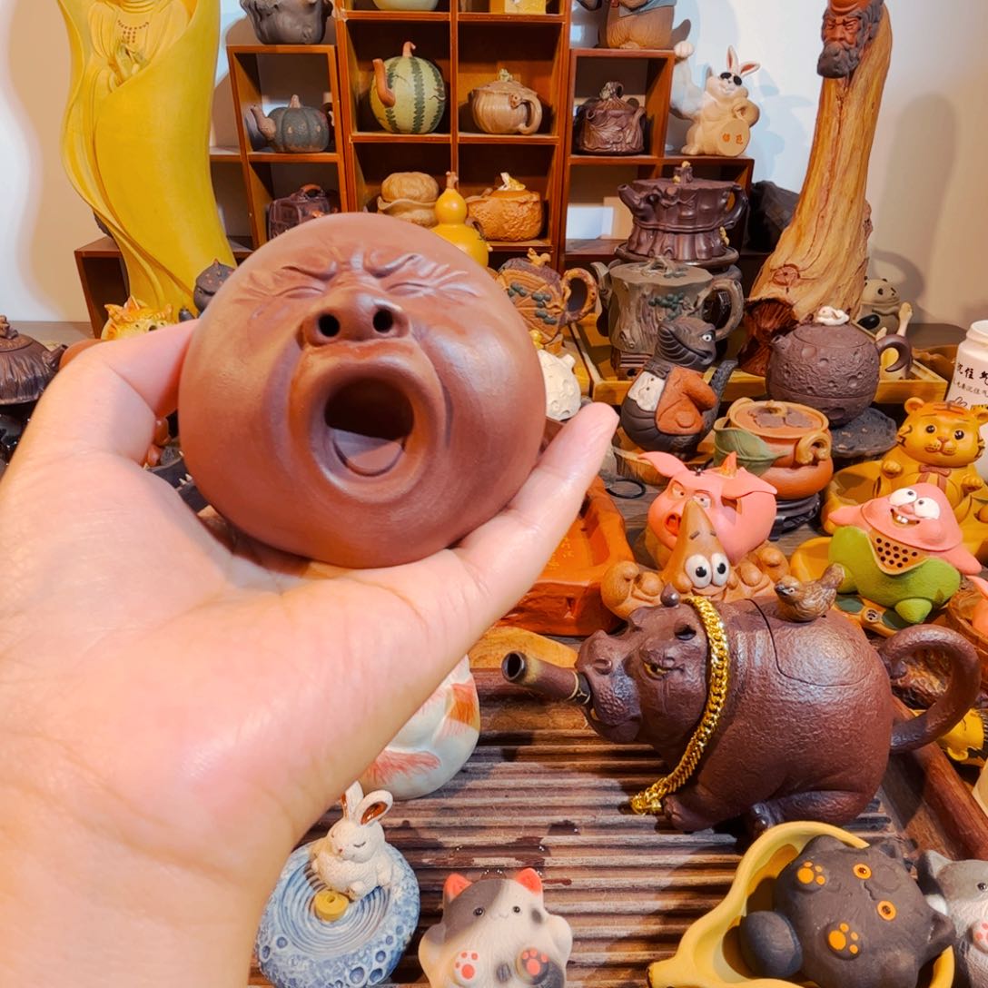茶壶红泥纯手工制作过程就是
