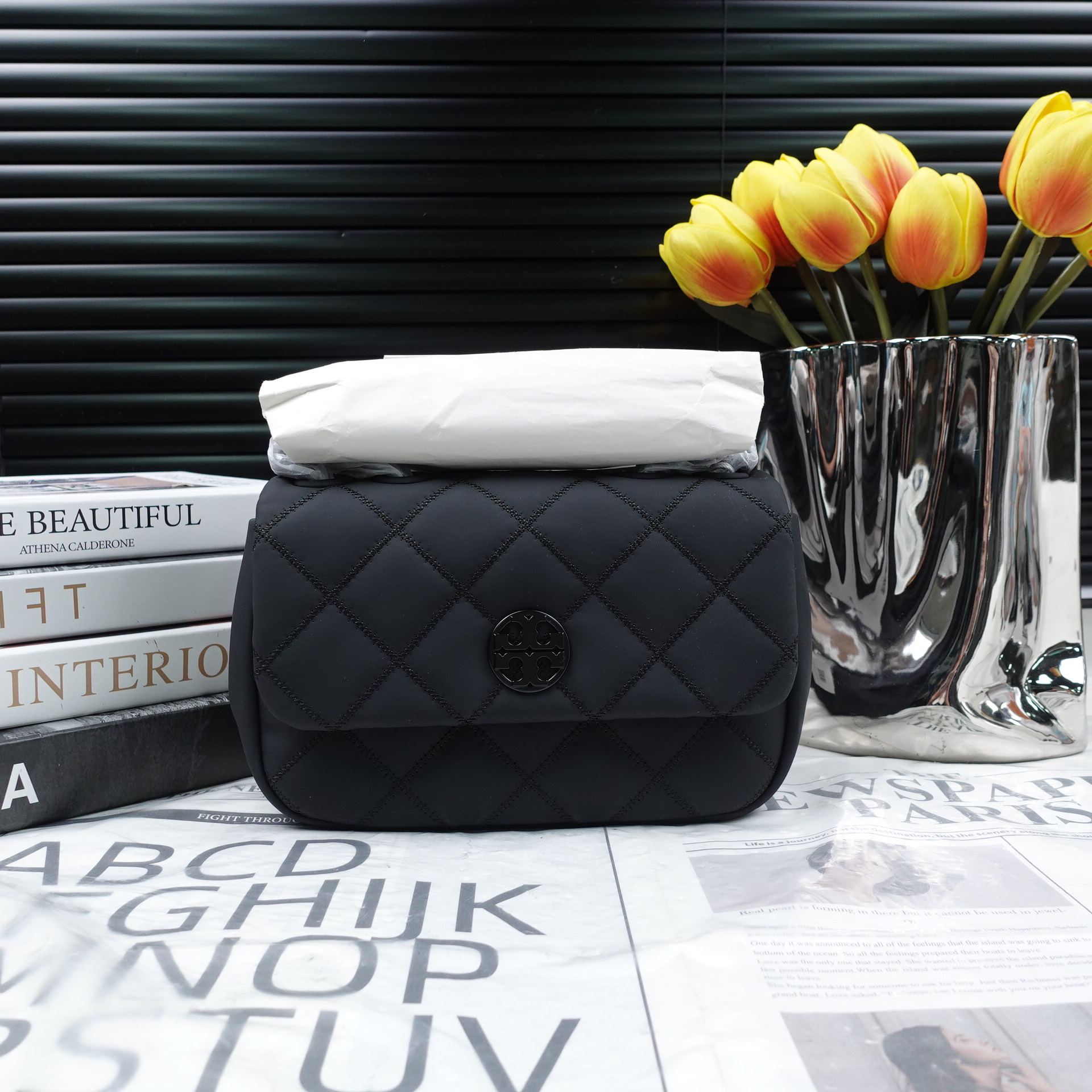 95新 TORY BURCH/汤丽柏琦 单肩包/T_ZY0000  T10325420