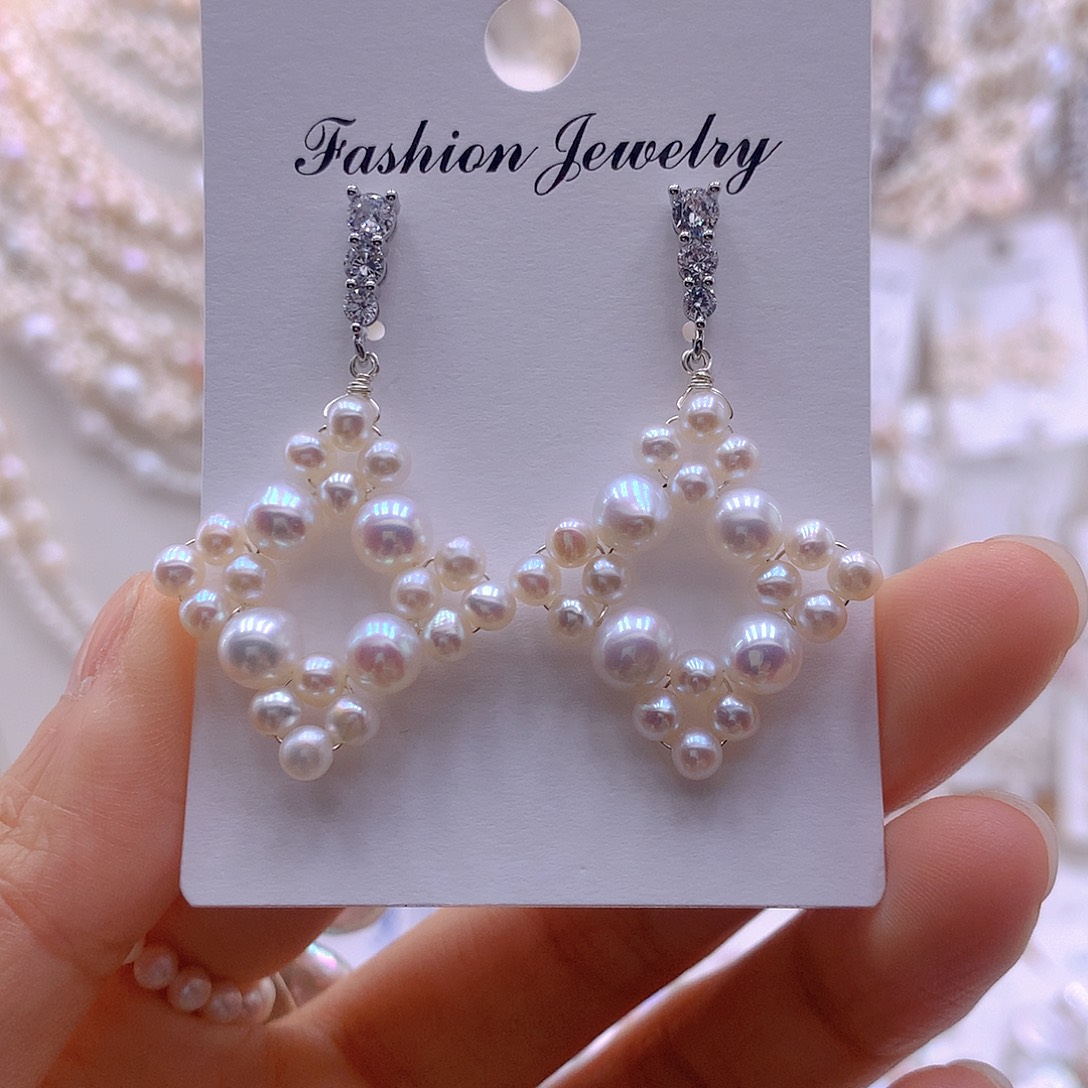 耳饰淡水珍珠未镶嵌