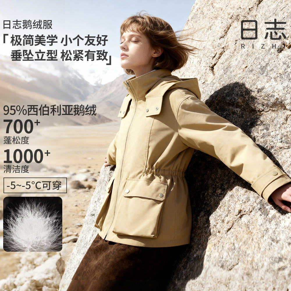 日志【ZG】【暖纱系列】路易女立体中空纱保暖鹅绒服DD54Y200
