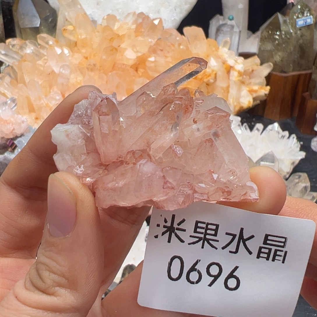 未镶嵌水晶珠宝半成品