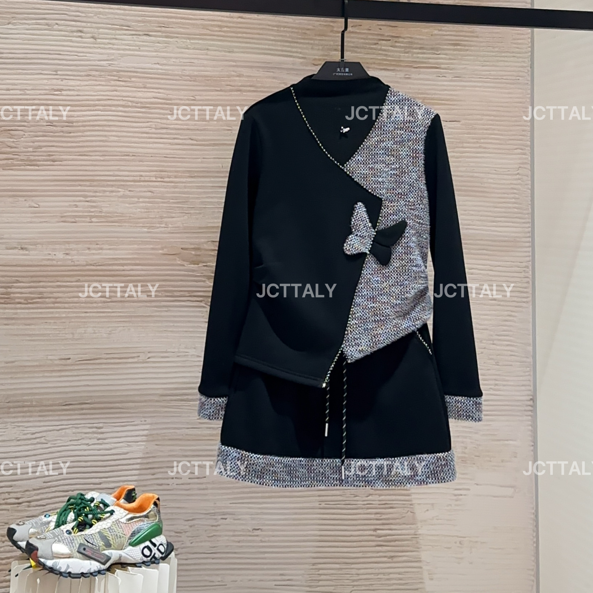 【宠粉价】（加绒）秋冬新款时尚设计师款半身裙套装TZ-905