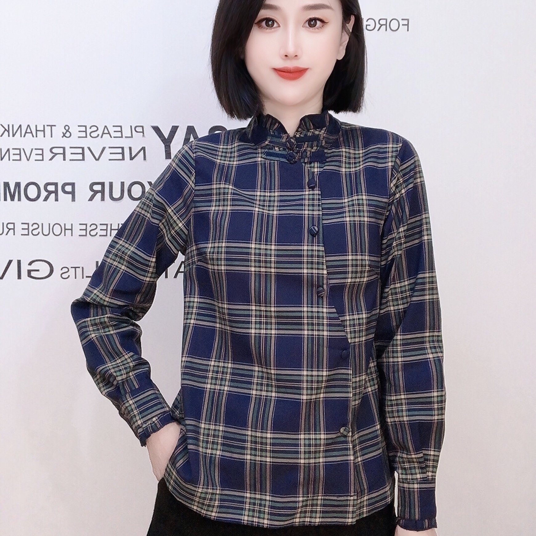 【薄款】5281秋季高级感百搭洋气衬衫