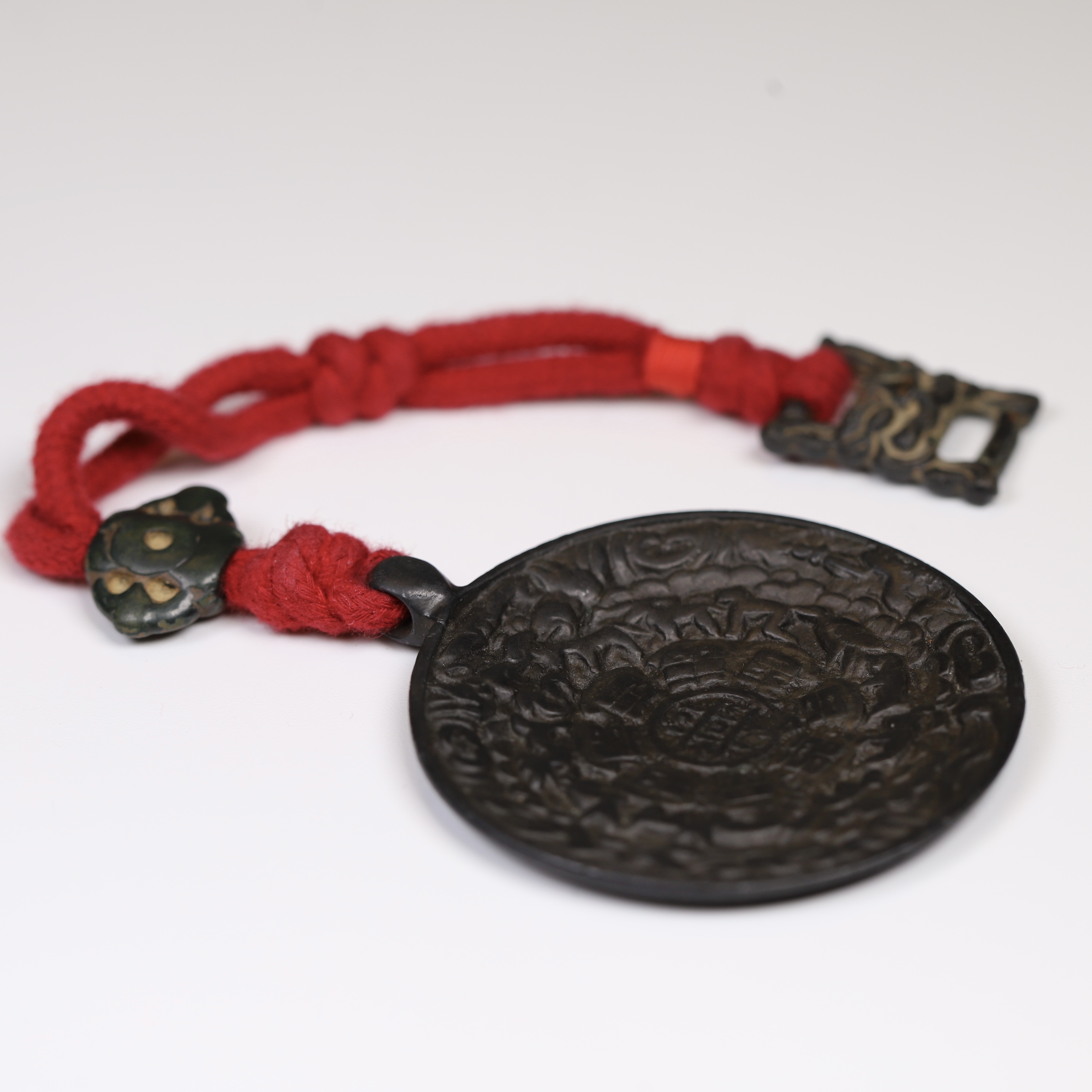 29.托甲黑漆古豪雄九宫牌