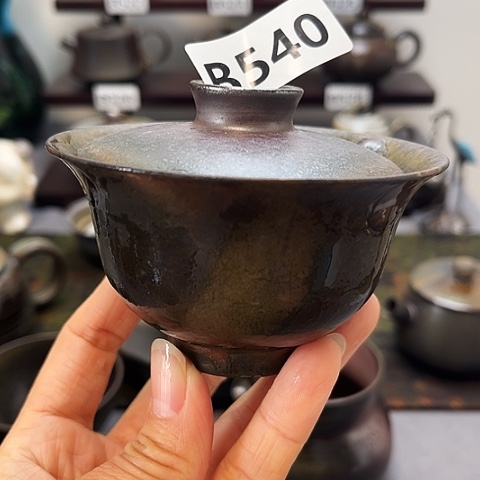 茶盏景德柴烧茶具-纯手工茶具