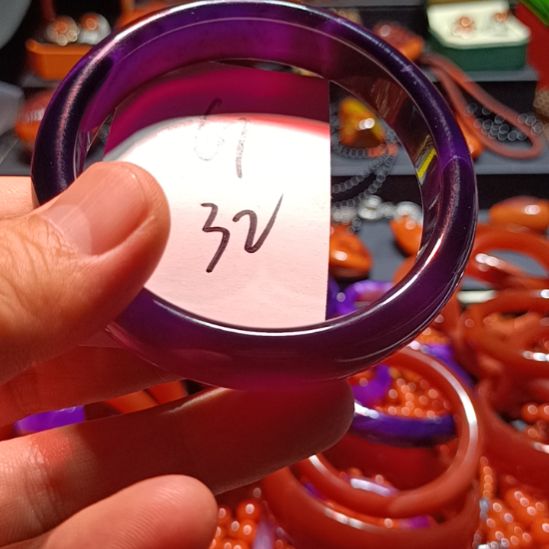 玛瑙/玉髓手镯未镶嵌