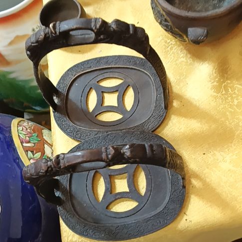 摆件大***子陶瓷摆件不固定一对