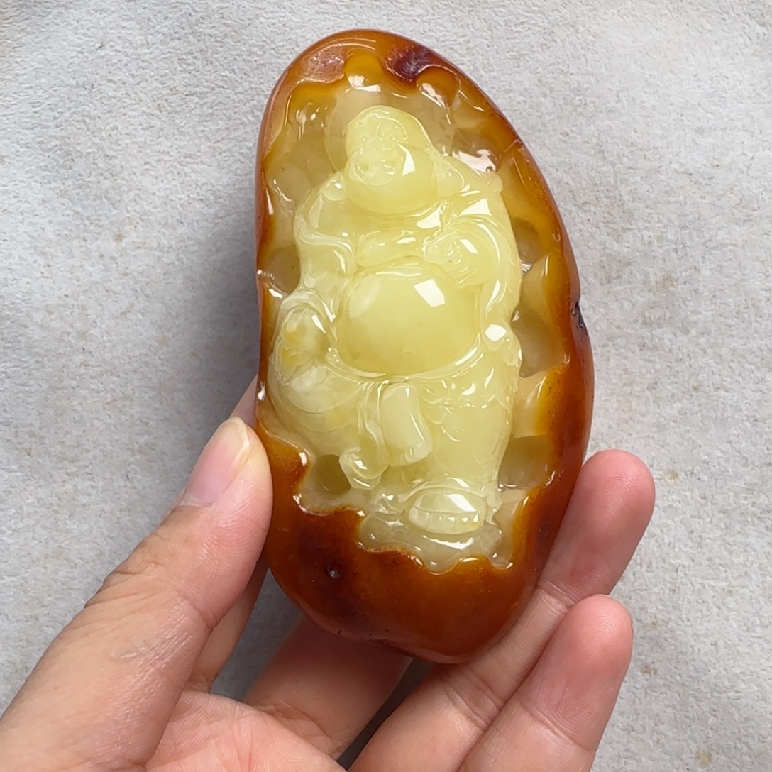 蜜蜡未镶嵌珠宝奇石