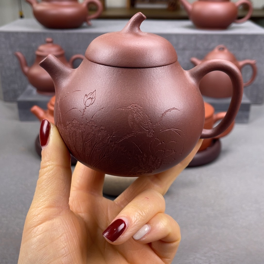 紫砂茶壶紫砂壶220毫升