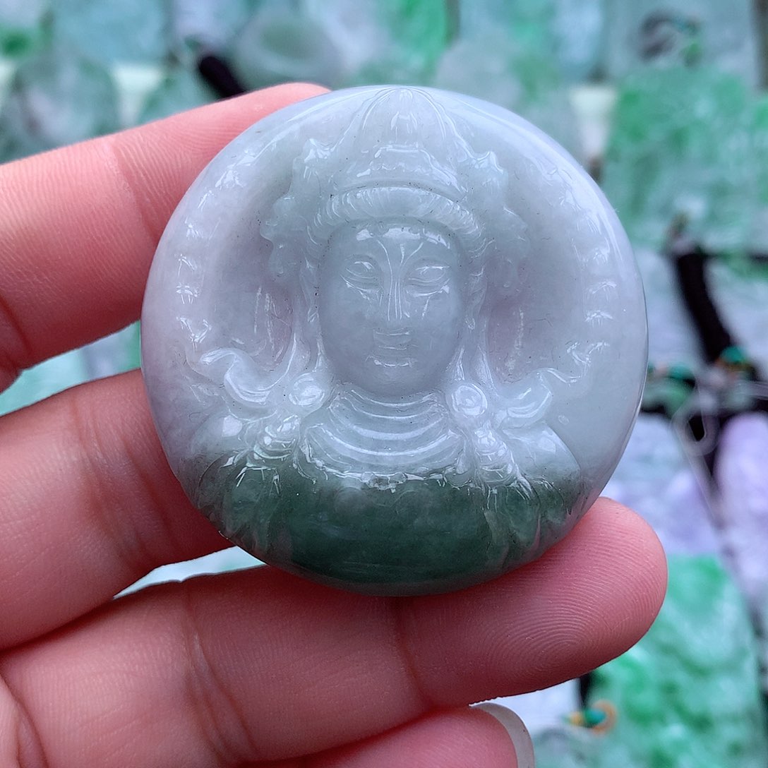翡翠吊坠(不含链)未镶嵌
