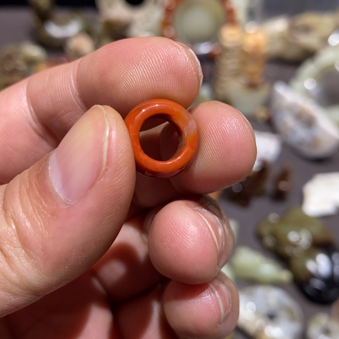 ^***^玛瑙/玉髓合金颈饰