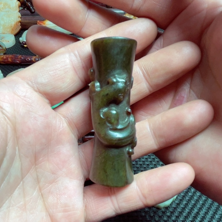 滴血莲花菩提把件