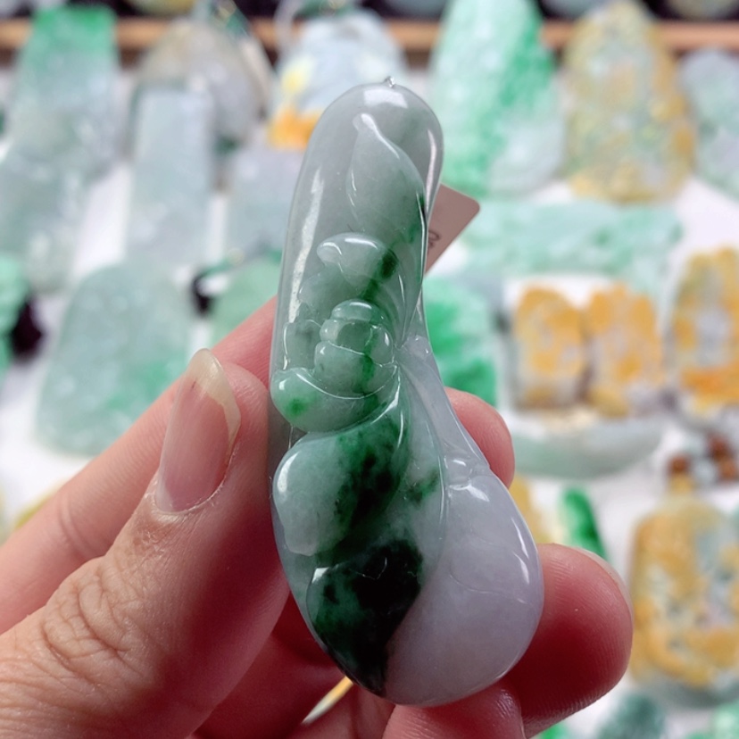 【闪购商品】翡翠吊坠(不含链)未镶嵌