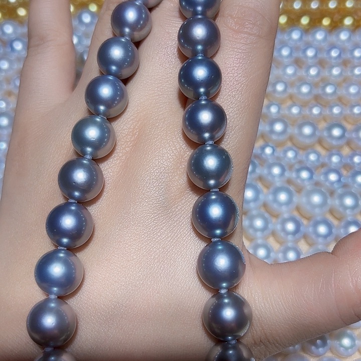 海水珍珠项链未镶嵌12-14.3