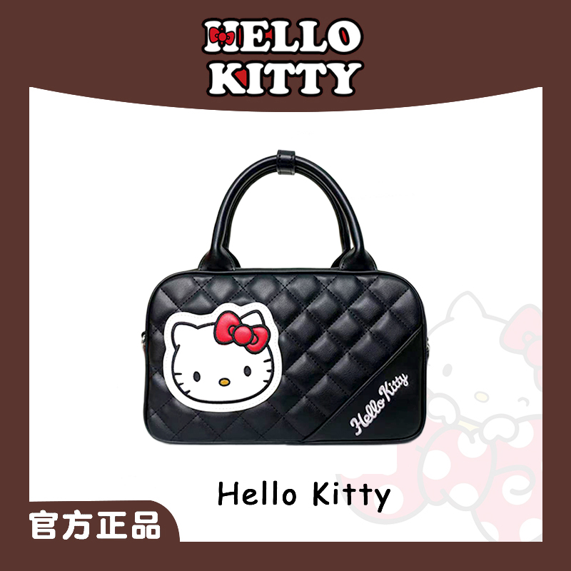 HELLO KITTY/凯蒂猫凯蒂猫2025新款时尚百搭猫头保龄球包