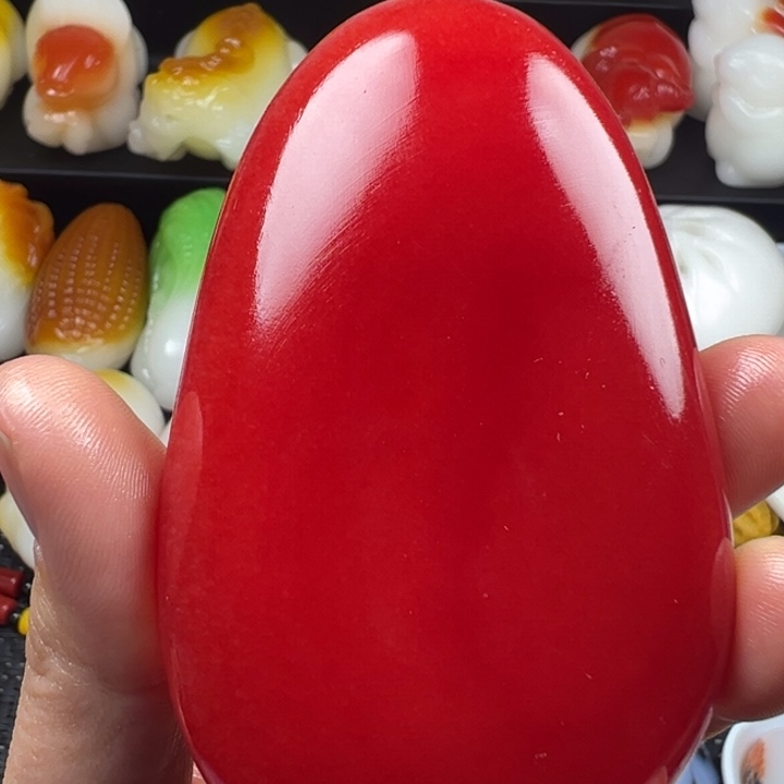 新疆戈壁五彩石金丝