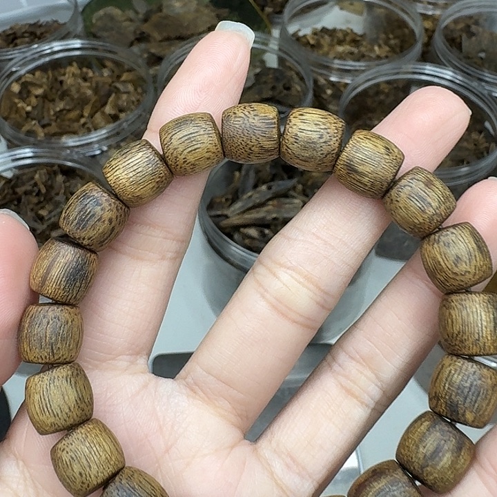 单圈卡1.0树纹桶珠10克