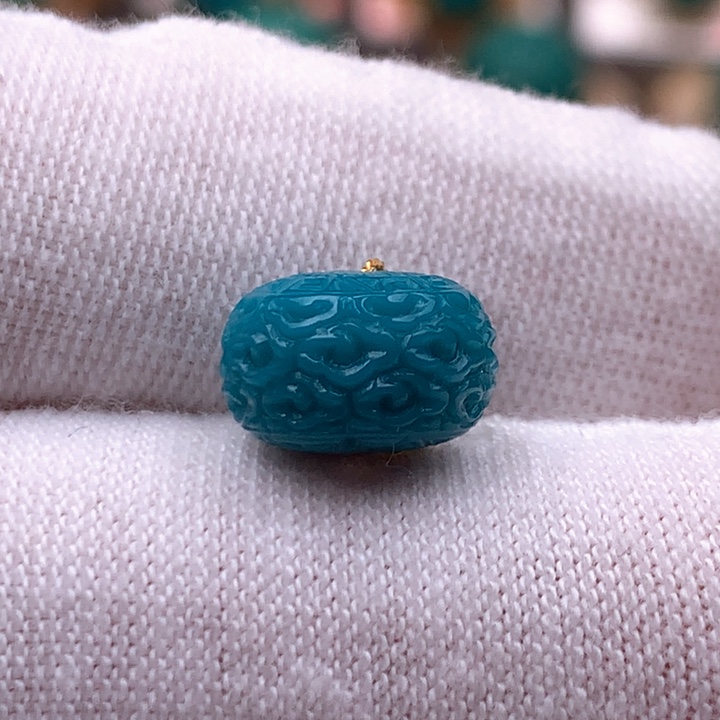 绿松石车挂未镶嵌