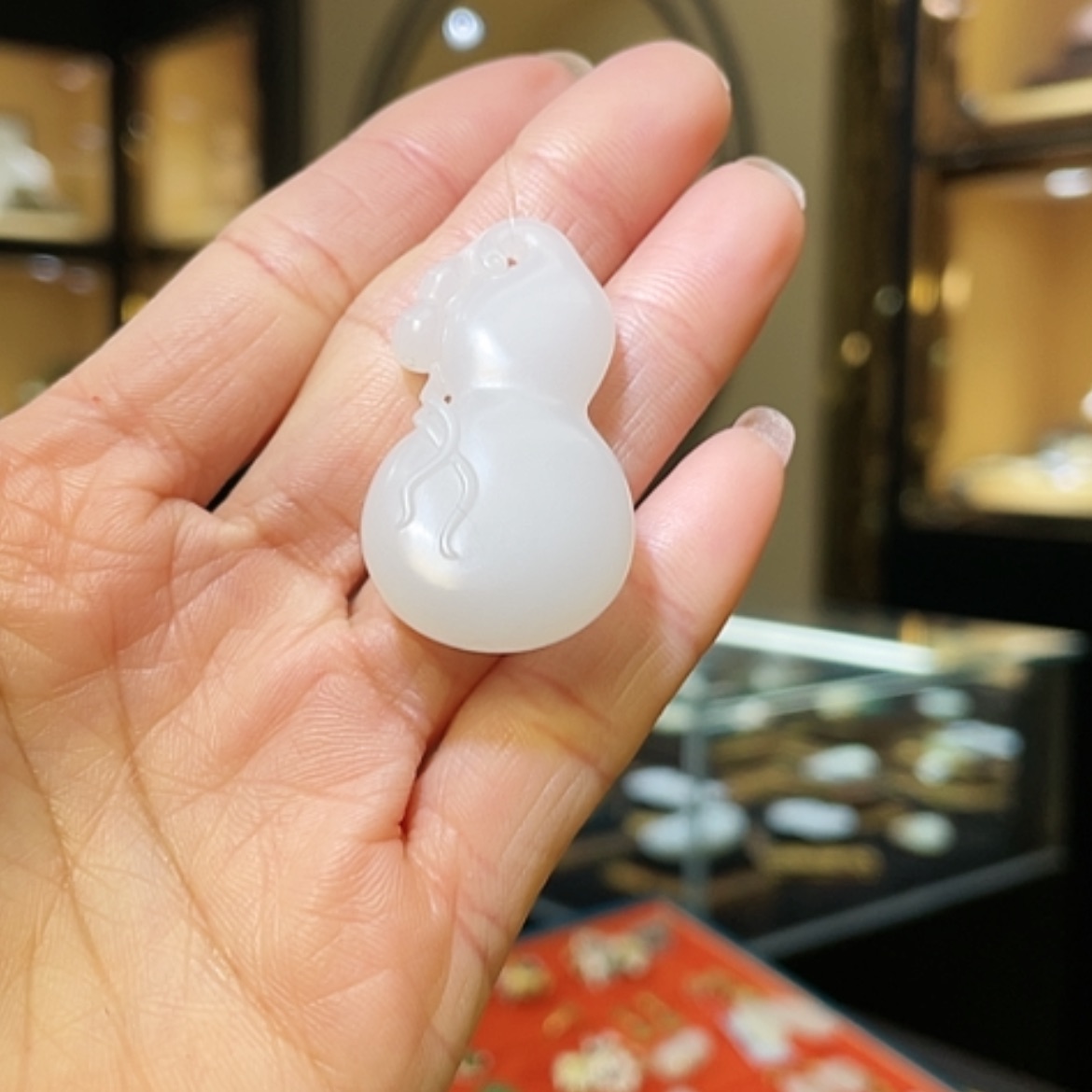 【闪购商品】和田玉颈饰未镶嵌葫芦