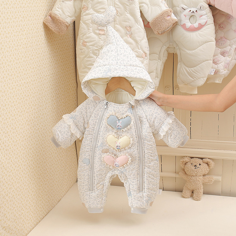 连身衣/爬服/哈衣卡通秋冬通用婴幼童