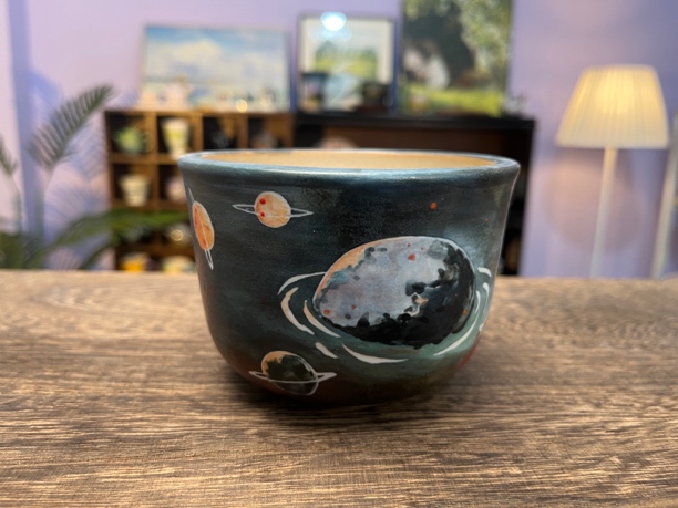 手作孤品（A030）特惠款多肉花盆一物一拍，外高7.5cm内口9.5cm
