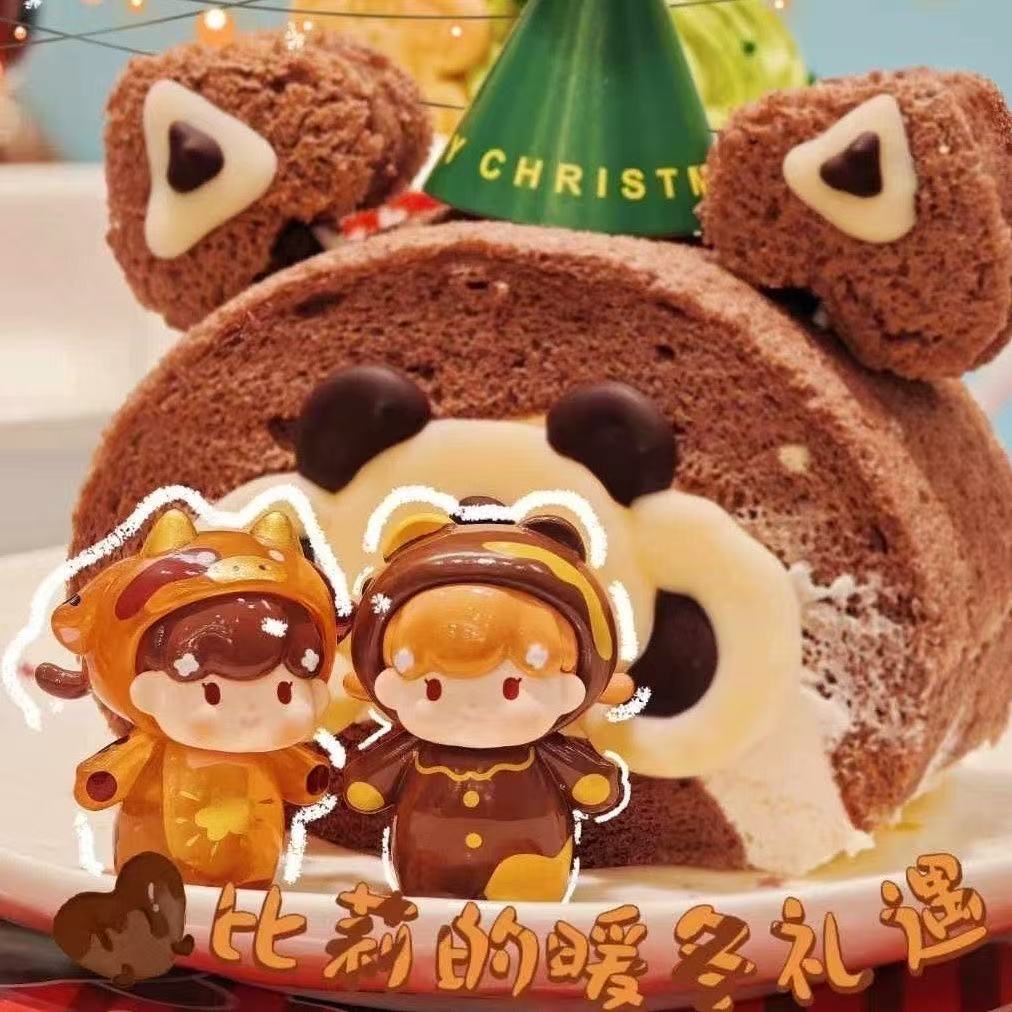 （拆盒）[许愿数字后两位] 比莉暖冬礼遇萌粒端盒盲盒潮玩摆件HLM