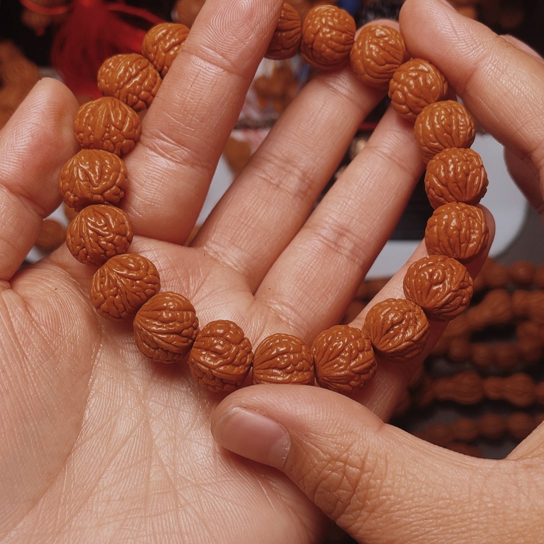 手串桃核龙纹桃枭