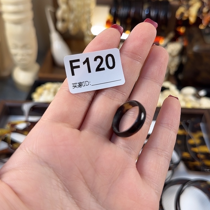 琉璃纯铜合金圈口18