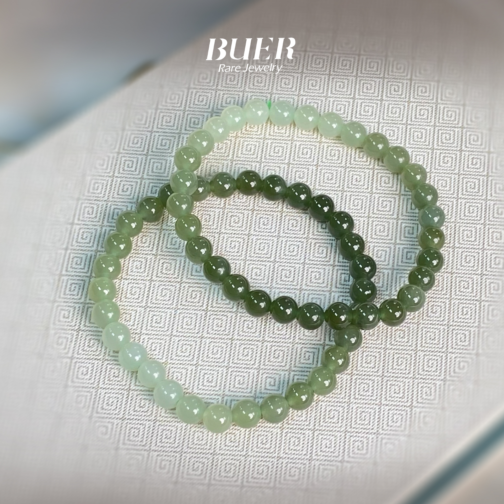 【不二】和田玉渐变手串(多样性发其一)