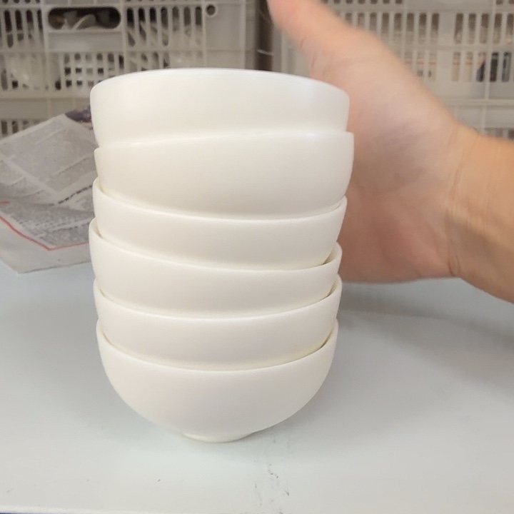 高端素烧羊脂玉专场茶普洱杯六个一组