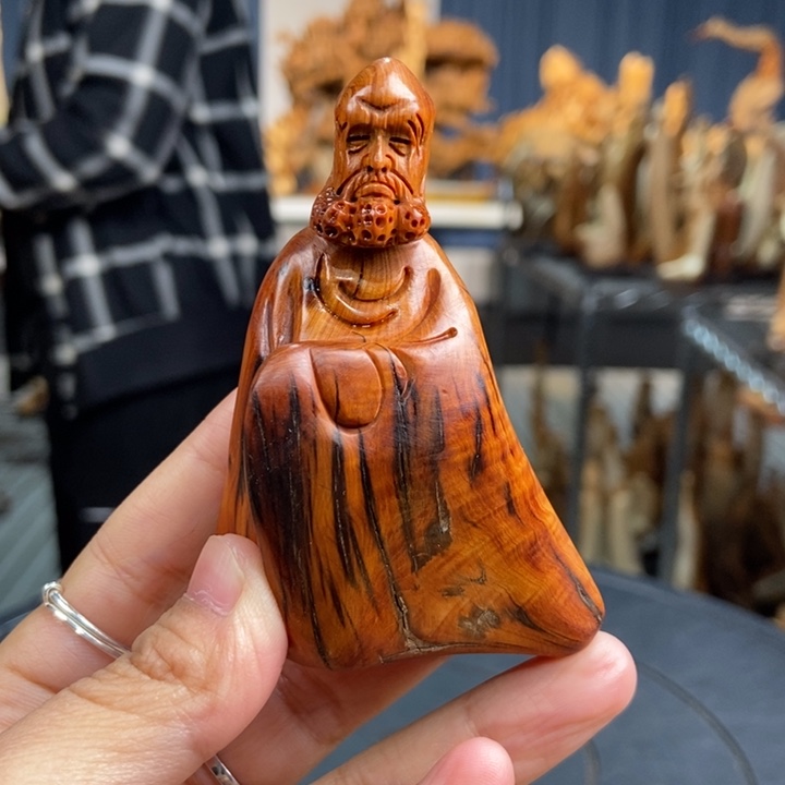 柏木（崖柏）手把件