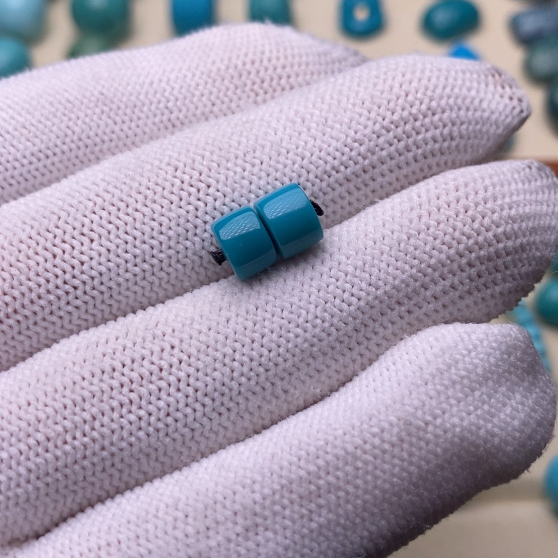 绿松石未镶嵌绿松石直切7