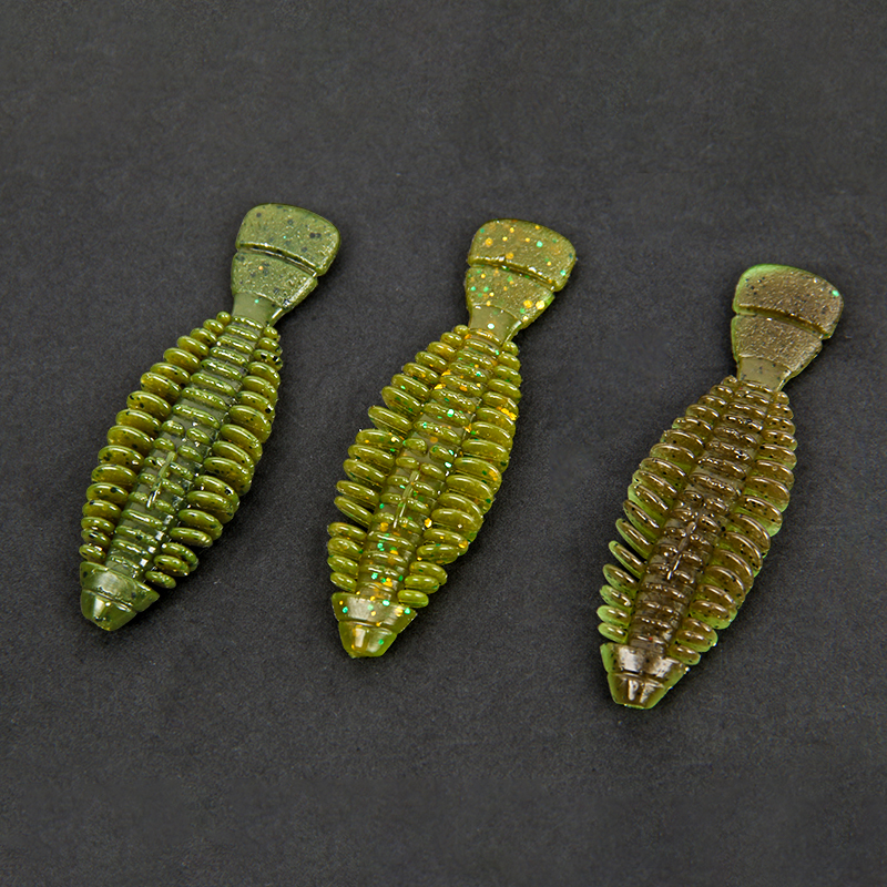 软饵时代太阳鱼软饵 Gimmy软饵德州钓组卡罗自由鲈鱼野钓路亚鱼饵