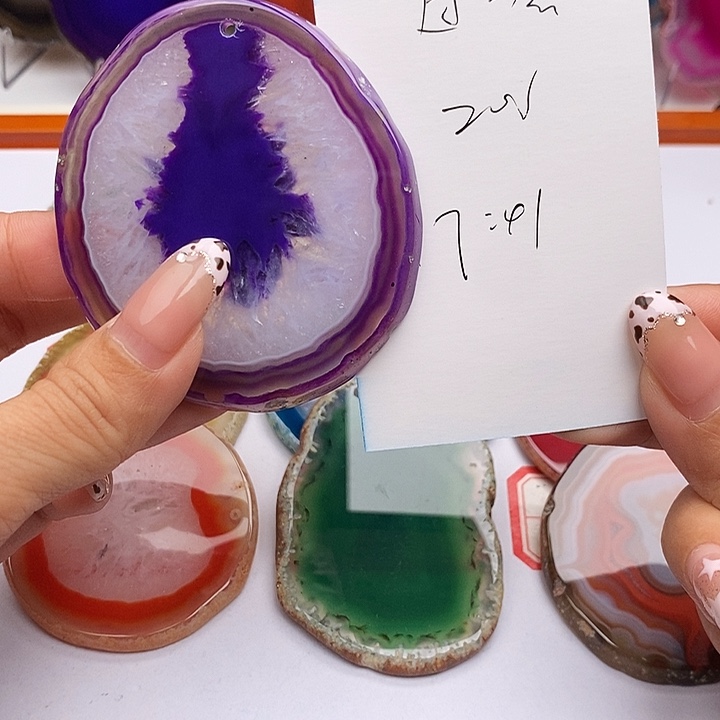 过***会玛瑙/玉髓合金颈饰