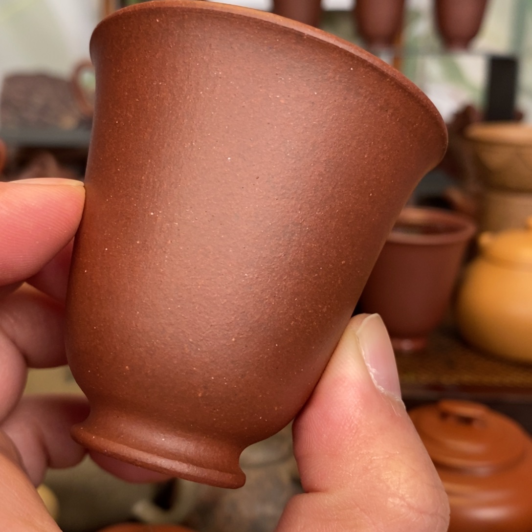 紫砂底槽清精工杯子