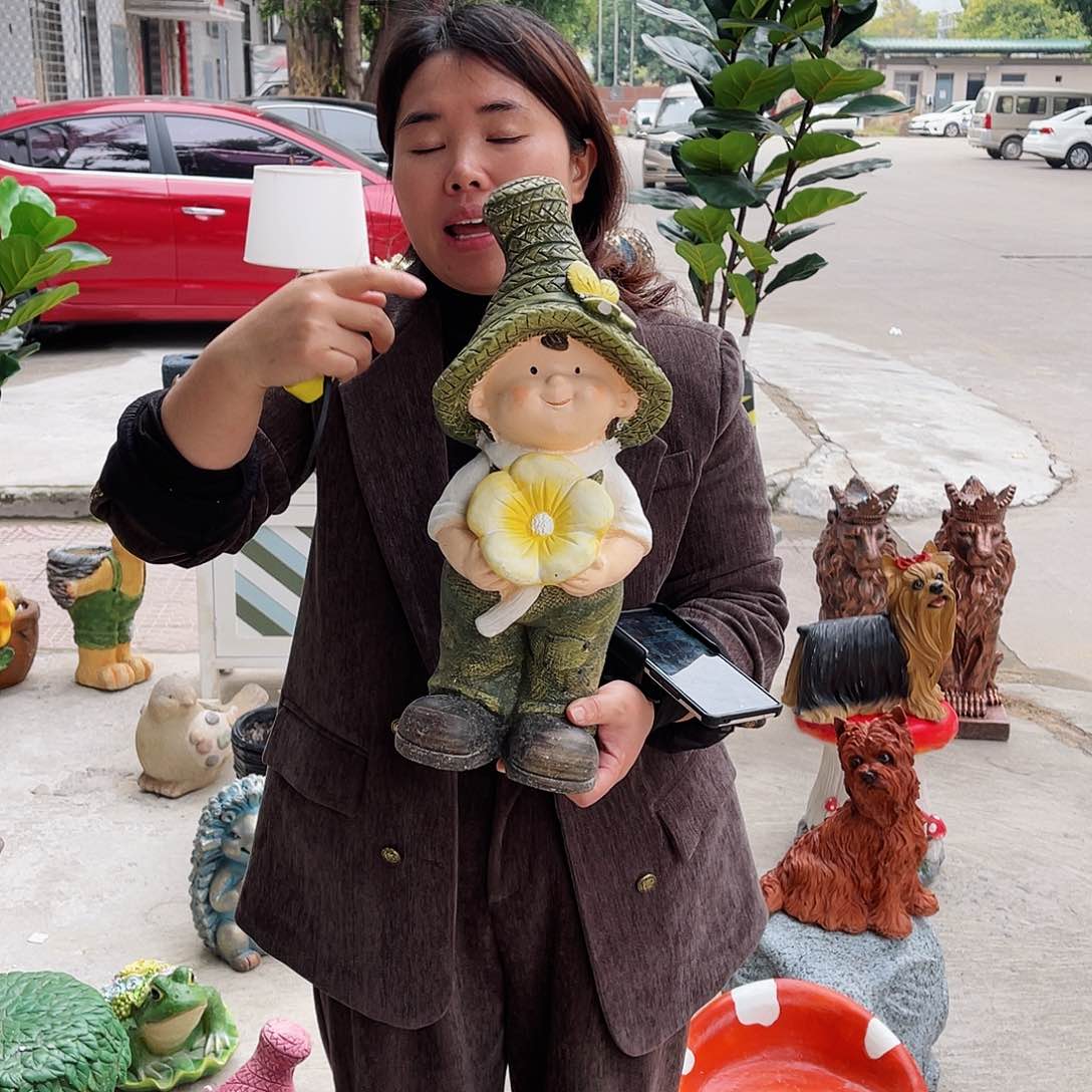 【闪购商品】无铅玻璃花园摆件&000&