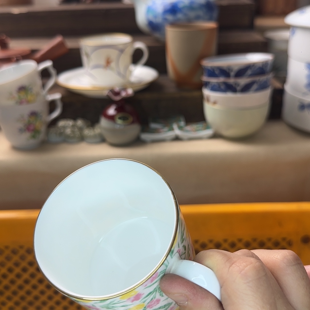 家***啡瓷片584 回流日瓷全场满18米包邮