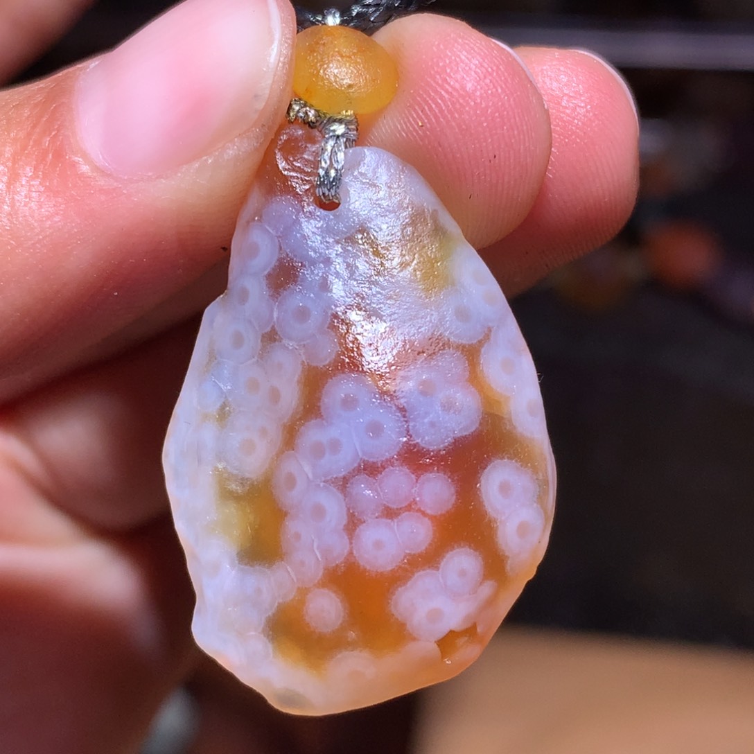 未镶嵌玛瑙/玉髓珠宝半成品