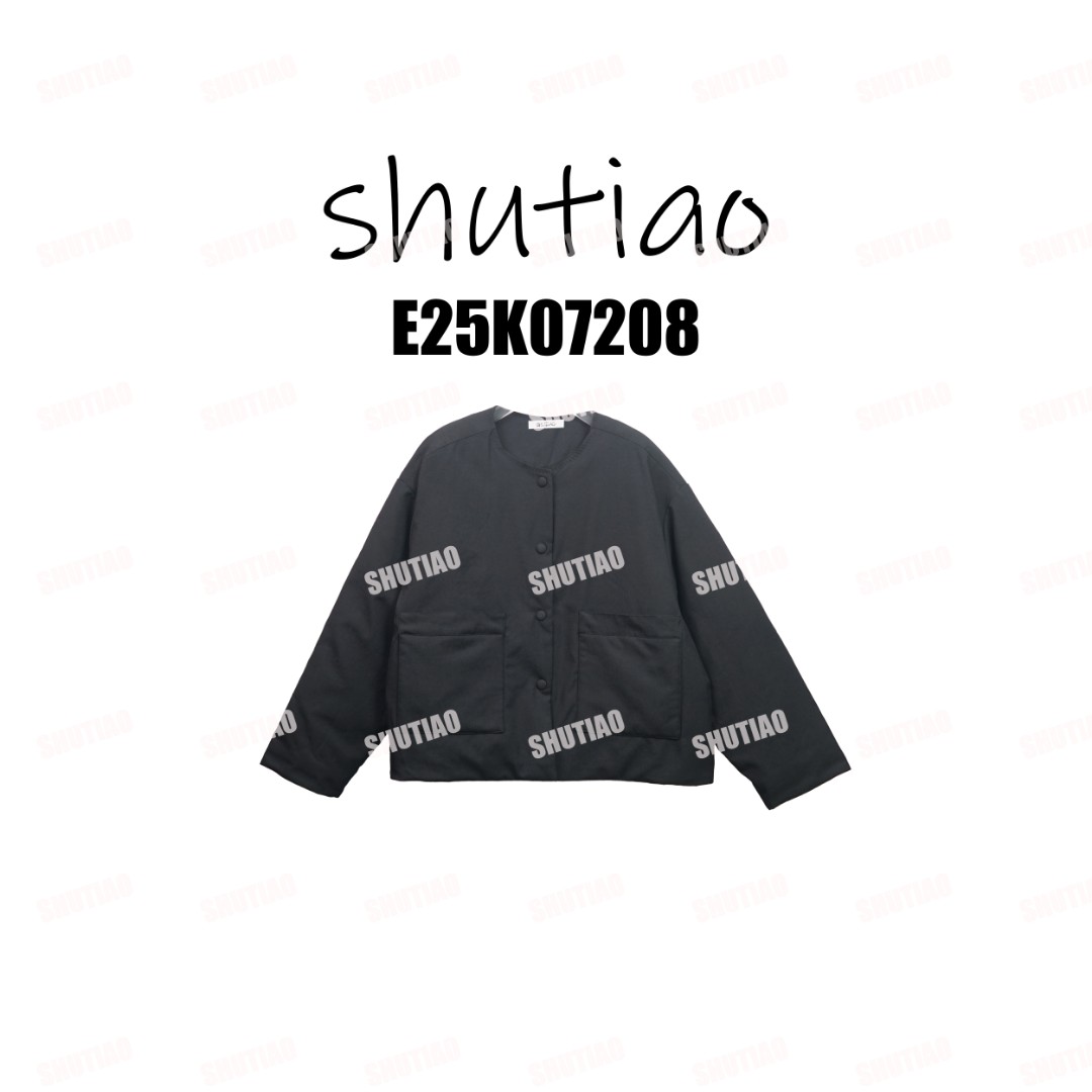 【SHUTIAO】2025秋冬：新款小众设计款羽绒服E25K07208
