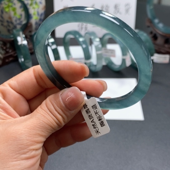 翡翠未镶嵌手镯遥*58尺寸